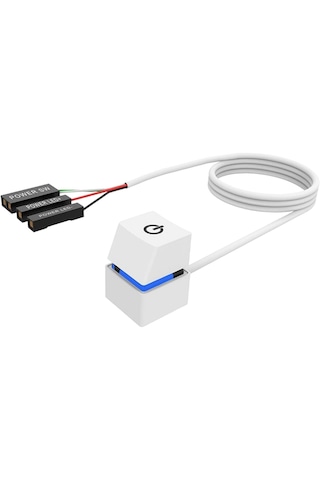Alfais 5015 Pc Led Işıklı Harici Başlatma Güç Açma Kapama Düğmesi