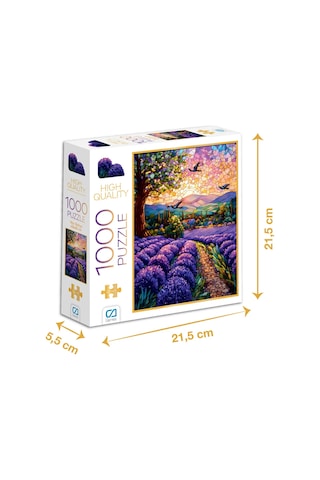 Ca Games 1000 Parça Mor Bahçe Puzzle 7053