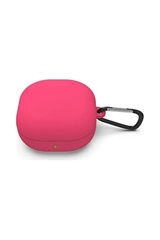 Samsung Galaxy Uyumlu Buds 2 - Buds Pro - Buds Live Silikon Kılıf Pembe Çok Renkli