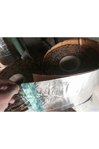 Türkeli Oto Ses Yalıtımı Trself 3mm Folyolu Kaucuk 30 Cm x 10 Mt N11.63