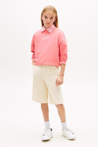 Tommy Hilfiger Kız Çocuk Sweat Kg0kg09128 Pembe