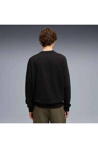 Erkek Puma Ferrari Tonal Shield Cn Siyah Erkek Sweatshirt