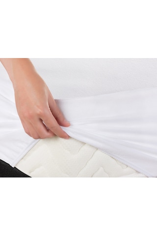 Madame Coco Alaise Sıvı Geçirmez Fitted Yatak Alezi 1kytal0088çift Kişilik-beyaz Beyaz