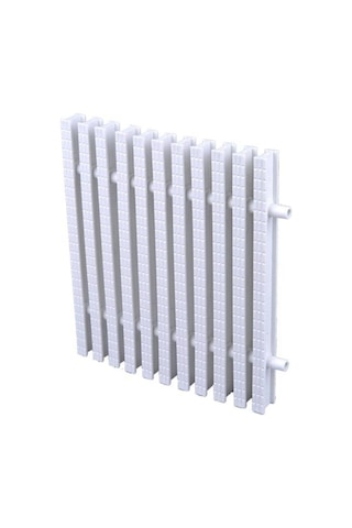 Gemaş Havuz Savak Kanal Izgarası Plastik 25 cm Çift Geçme (1 metr