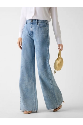 Guess Bellflower Kadın Mavi Jeans W6ra82d3y0h-cmsp Mavi