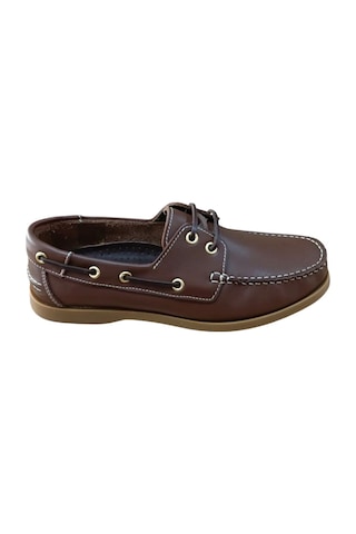 Castle Black 42702 Erkek Deri Casual Ayakkabı Kahve Siyah