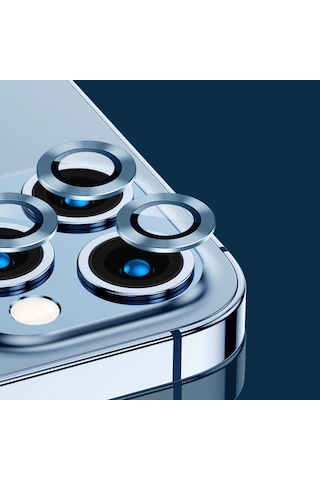 Apple Uyumlu iPhone 13 Mini Cl-02 Kamera Lens Koruyucu Lüx Cam Korum