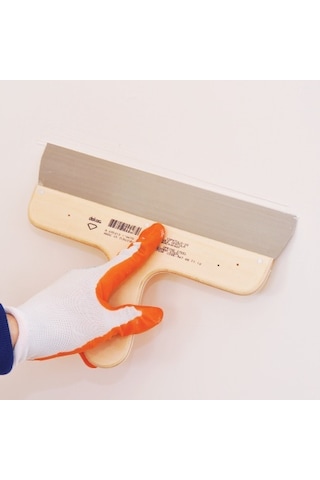 Dekor Eğri Saplı Ispatula Spatula 40 CM