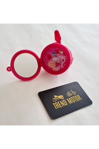 Zil Aynalı Model Prenses Bisiklet Pembe Kız Çocukları İçin Pembe