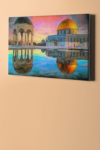 Webstyle Sayılarla Boyama Seti Kasnaklı Kutsal 50 X 65 Cm