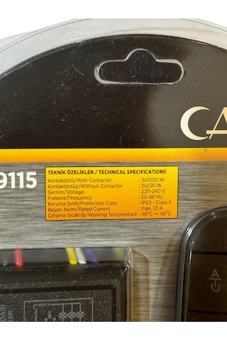 Cata Ct-9115 - 3'lü Aydınlatma Kumandası