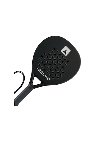 Rebuwo Half Carbon Round Padel Raketi Beyaz