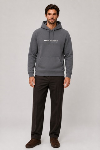 Redline Consume Erkek Regular Fit Kapüşonlu Sweatshirt Antrasit