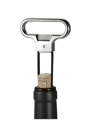 Konesam Çift Tırnaklı Korku Çıkarıcı, Kırılgan Ve Eski Şarap Korkuları İçin, Abs Ve Mangan Çeliği, Taşınabilir Ev/bar Kullanıma Uygun Siyah