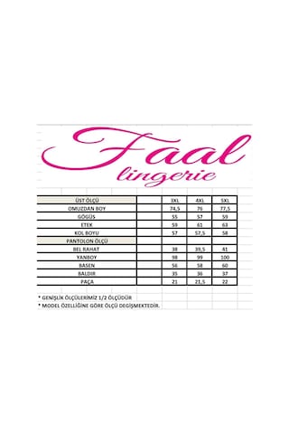 Faal 8802 Kadın Büyük Beden Uzun Kollu Önden Düğmeli Pijama Takım-gri Gri