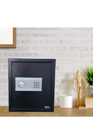 Yuma Ym-801-xl Elektronik Şifreli Ve Anahtarlı Çelik Kasa