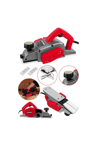 Steiner 4200 Watt Bakır Sargılı Planya Rende Makinesi + 2 Bıçak K