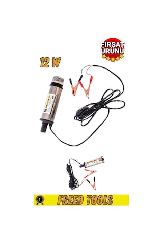 12 Volt Mazot Ve Sıvı Aktarma Pompası Dalgıç Pompa