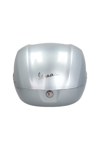 Vespa Primavera/Sprint Parlak Açık Gri Top Case-Çanta 32LT (Grey, Delicato Glossy G01) / PIAGGIO