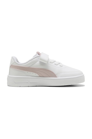 Puma Court Classic Clean Ac+ P Beyaz Kız Çocuk Sneaker 000000000102714994 Beyaz-pembe