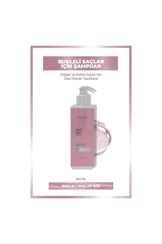 Lewel Mood Premium Dense Curls Bukleli Saçlar Şampuan 400 ML