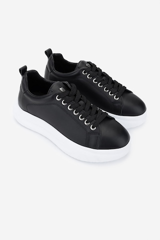Valmenti Kadın Hakiki Deri Siyah Deri Sneakers & Spor Ayakkabı 1115 8417 Bn Ayk Y25 Sıyah Dr Siyah