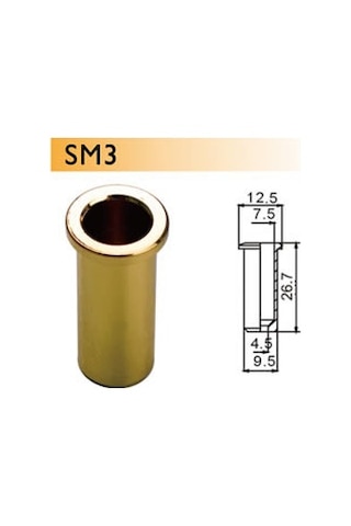 Dr. Parts Sm3 String Ferrule Gd - Gold Tel Yüksüğü