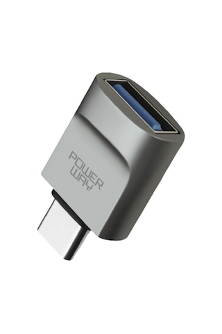 Powerway Type-C to Usb 3.0 OTG Çevirici Dönüştürücü Adaptör