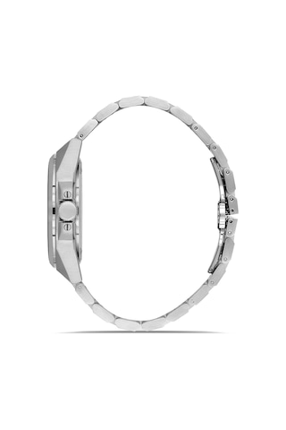 Ferro Fm43025a-a2 Quartz Çelik Gri Siyah Kadran 42 Mm Erkek Kol Saati Gri