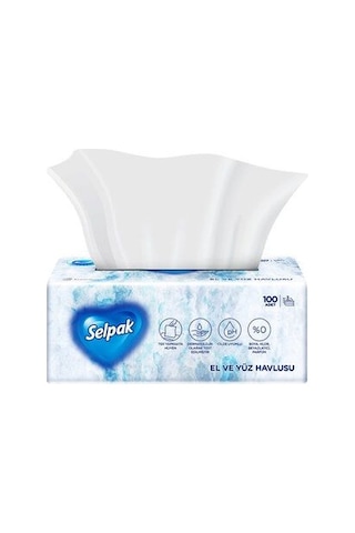 5 Adet Selpak El Yüz Havlusu 100'lü