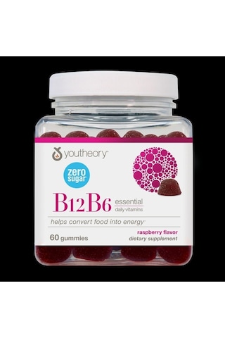 B12b6 - Vegan Vitamin B6 & Vitamin B12 - Offers Brain Health, Energy & Immunity Support - Dairy, Soy & Gluten Free - 60 Vege