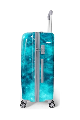 Coral High Renkli Desenli Pc Büyük Boy Valiz 70cm 16833