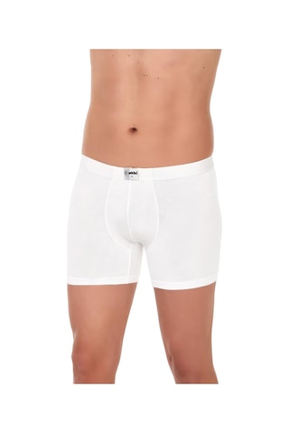 Yıldız Erkek Bambu Likralı Boxer 320/324 - 3 Adet Beyaz