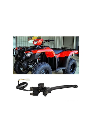 Yaozixa Atv Ve Motosiklet İçin 22mm 7/8'' Alüminyum Çift El Fren Kolu - 49-110cc Dört Tekerlekli Uyumlu, Dayanıklı Ve Güvenli Fren Performansı