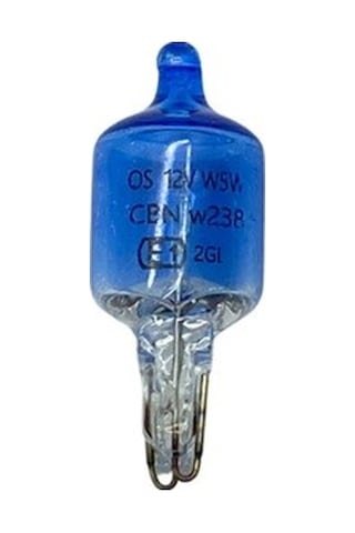 Osram 12v Dipsiz Ampul T10 5w Cool Blue Intense Mavi Cam Beyaz Işık