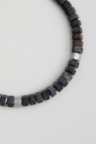 So Chic Jasper Taşlı 22 Cm Çelik Erkek Bileklik Çelik