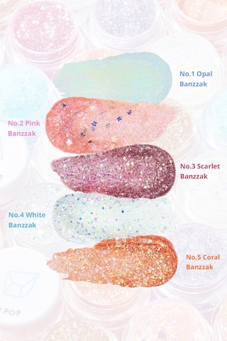 Twinkle Pop Çok Amaçlı Kullanım İçin Yoğun Sim İçerikli Jel Glitter Twinkle Pop Jelly Glitter 5 Coral Banzzak