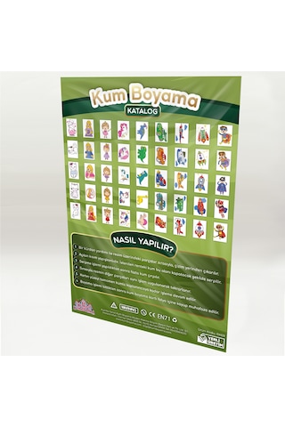 Tukan Kuşu Kum Boyama Aktivite Seti