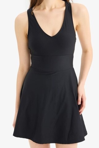 Defacto Defactofit Şort Etekli Sporcu Mayo D9375ax25hsbk81 Siyah