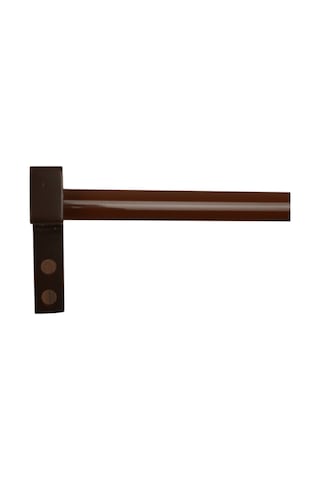 Karmen Ahşap Başlıklı İki Kanallı Dekoratif Ray Ceviz 200 Cm Ceviz