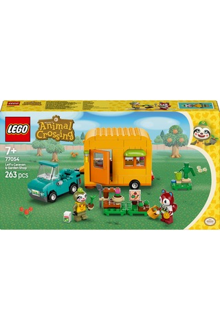 LEGO® Animal Crossing™ Leif Karavan ve Bahçe Dükkanı 77054 - 7 Yaş ve Üzeri Çocuklar için Yaratıcı Oyuncak Yapım Seti (263 Parça)