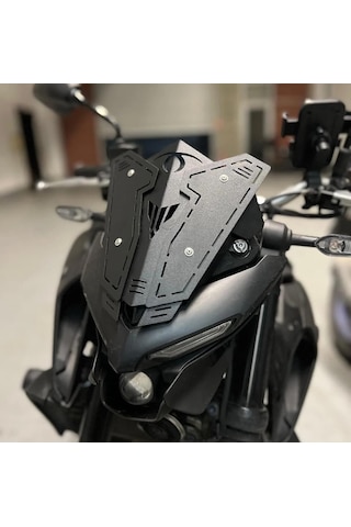 Yamaha Mt-25 2020-2024 Modeller İçin Spor Ön Cam Metal