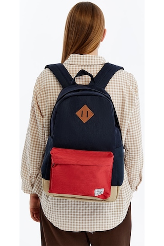 Freecamp Daypack Limited Sırt Çantası-lacivert-kırmızı Siyah - Kırmızı