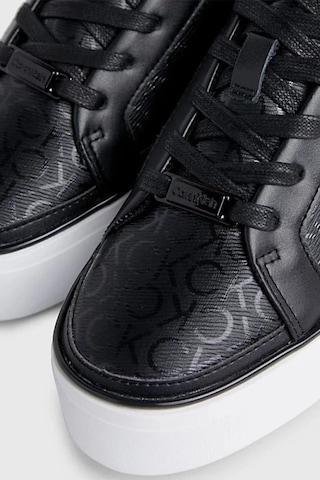 Calvin Klein Kadın Logolu Sneaker Siyah