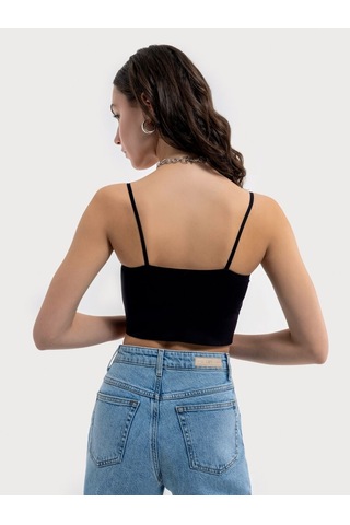 LOFT Crop Kadın Atlet Lf2034949 Q1.v1 Siyah