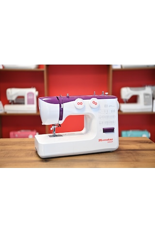 Moonstar Ev Tipi Düz Dikiş Makinesi 36 Desenli 990p Mor
