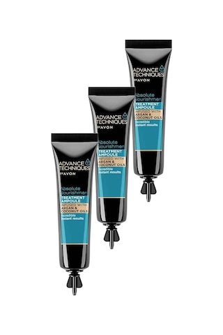 Avon Advance Techniques Argan Yağı Içeren Besleyici Saç Serumu 3 x 15 ML
