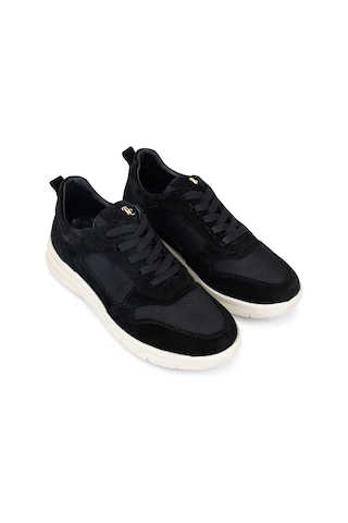 Tamer Tanca Kadın Hakiki Deri Siyah Sneakers & Spor Ayakkabı 879 5972 Bn Ayk Sk25-26 Sıyah Siyah