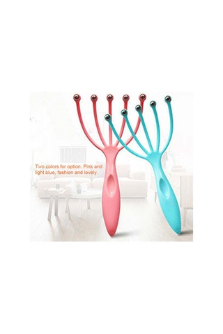 Hangfox Pp Malzeme Multi Kullanimlı Beş Tırnaklı Toplu Şapka Masaj Cihazı - Açık Mavi