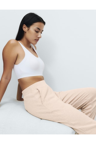 Marks & Spencer Ribana Manşet Detaylı Pijama Altı T37001805P Çok Renkli